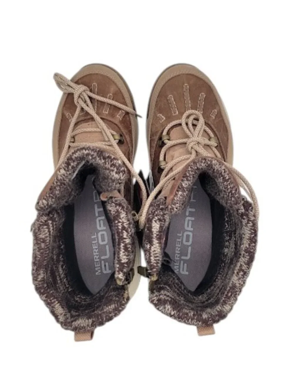 MERRELL Siren 4 Thermo Mid Zip Waterproof Women’s Winter Boots Brown Size 10.5